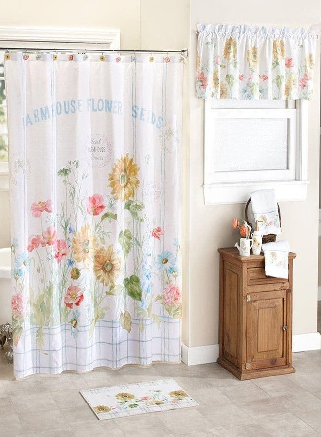 The Lakeside Collection Farm Fresh Flowers Bath Collection - Set of 12 Shower Hooks - Image 5