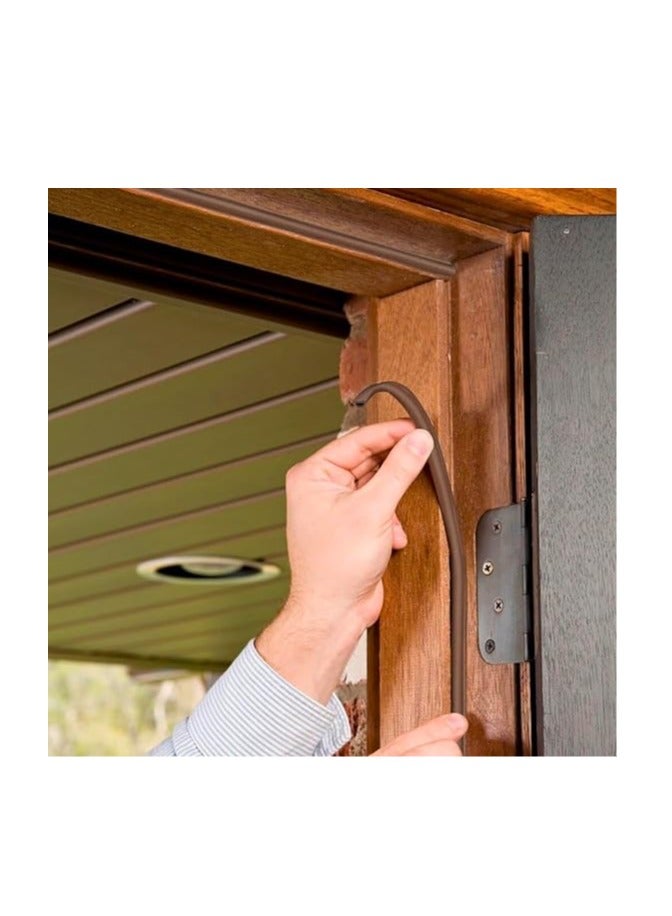 Generic Soundproof And Dustproof Door Gap Self-adhesive Foam Strip - Image 2