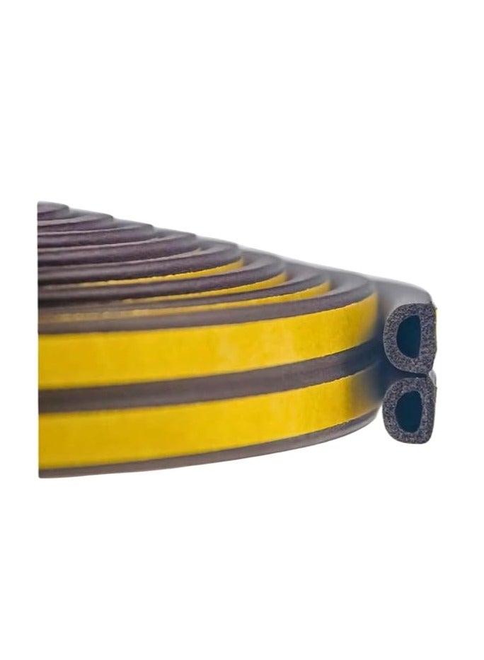 Generic Soundproof And Dustproof Door Gap Self-adhesive Foam Strip - Image 5