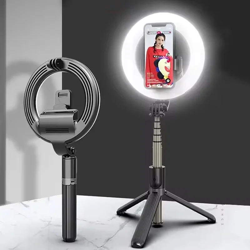 CoverZone Portable Broadcaster Lighting with Remote Control Tripod Height Adjustable Mini LED Light