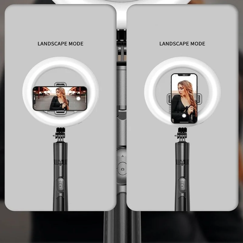 CoverZone Portable Broadcaster Lighting with Remote Control Tripod Height Adjustable Mini LED Light