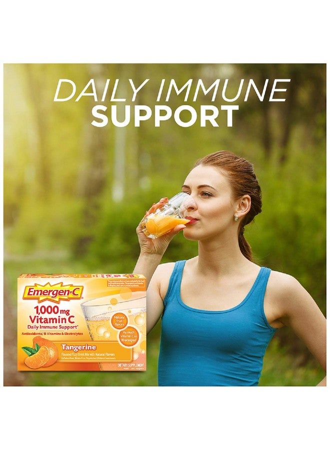 Emergen-C Emergen-C Dietary Supplement with 1000mg Vitamin C (Tangerine Flavor, 10-Count 0.33 oz. Packets, Pack of 3) - Image 5