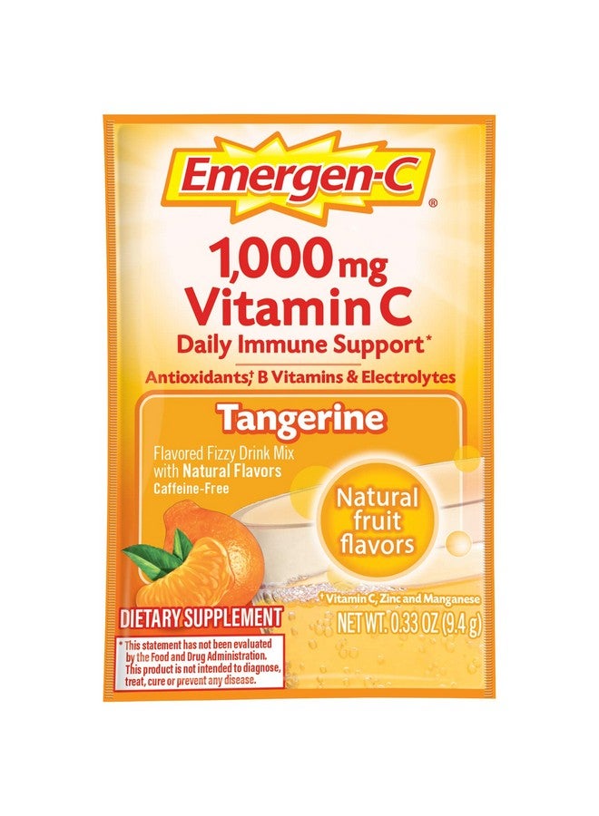 Emergen-C Emergen-C Dietary Supplement with 1000mg Vitamin C (Tangerine Flavor, 10-Count 0.33 oz. Packets, Pack of 3) - Image 4
