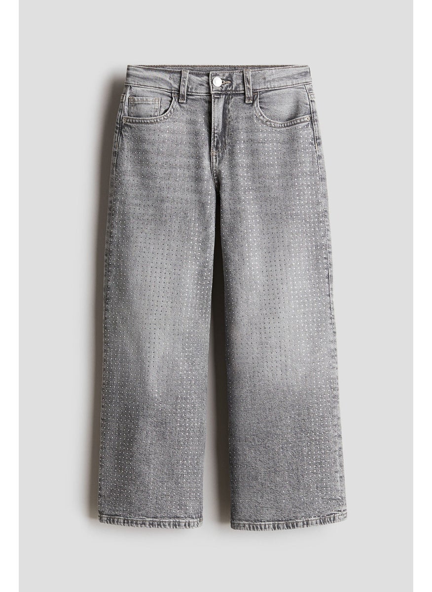 H&M Loose Fit Wide Leg Cargo Jeans  - Image 3