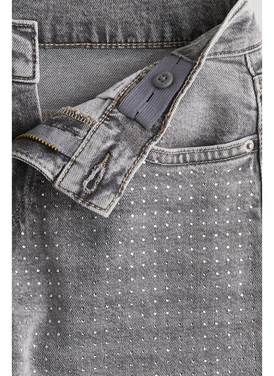 H&M Loose Fit Wide Leg Cargo Jeans  - Image 5