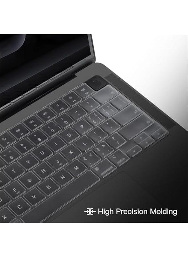 Arabest MacBook Pro 16 inch Keyboard Cover for Apple M4 Chip Pro/Max Liquid XDR Display Touch ID Protection Skin - Image 5