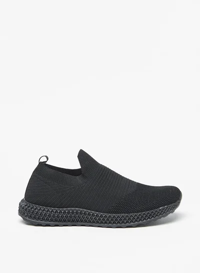 شو اكسبرس Men's Textured Slip-On Sports Shoes