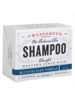 J·R·LIGGETT'S All-Natural Shampoo Bar, Moisturizing Formula - Supports Strong and Healthy Hair - Nourish Follicles with Antioxidants and Vitamins - Detergent and Sulfate-Free, One 3.5 Ounce Bar  - Image 1