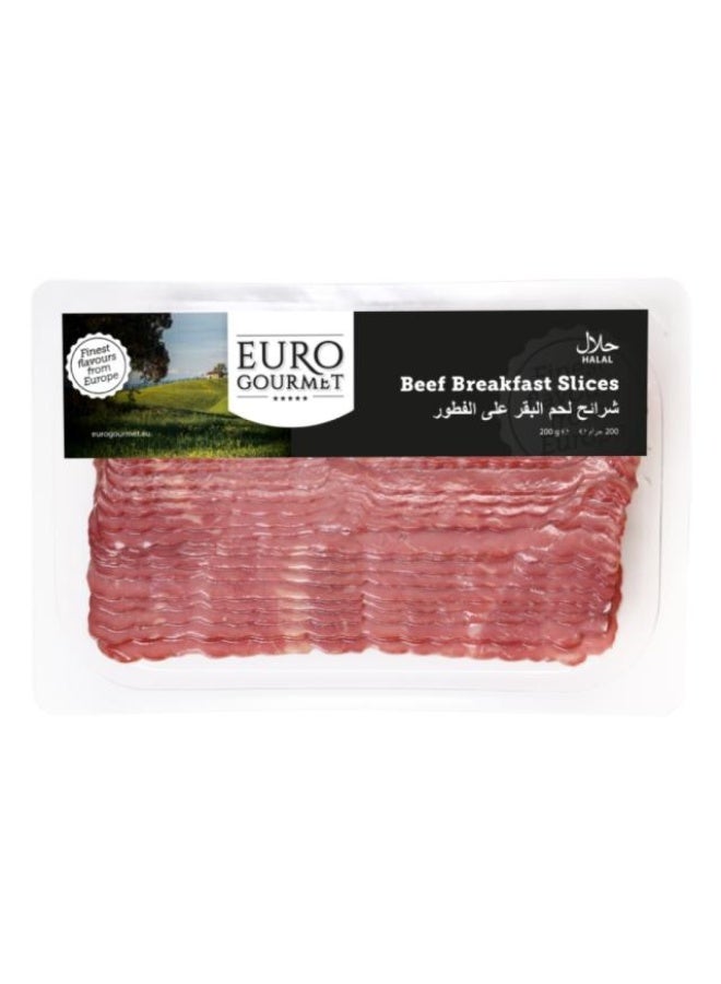 Beef Breakfast Slices, Smoked - 200g, Belgium