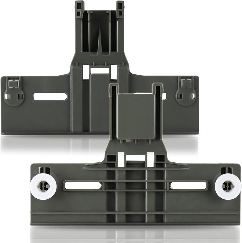 Monkemon 2 Packs W10350375 UPGRADED Replacement Top Rack Replace for kenmore whirlpool Dishwasher Parts, Replace W10712395 AP5957560, Dishwasher Upper Rack Parts Fit for WDT730PAHZ0 WDTA50SAHZ0 WDT970SAHZ0 - Image 1