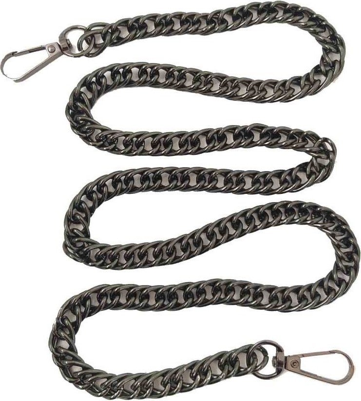 Angel Çanta Aksesuar Angel Bag Accessory Double Ring Smoked Chain Hook 120 cm
