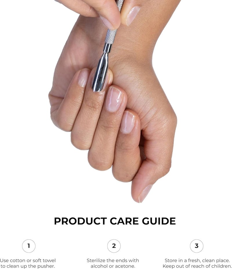 Nghia Professional Stainless Steel Cuticle Pusher P-03 - Image 5
