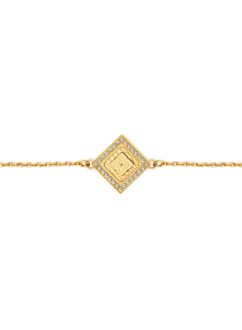 Guy Laroche Eva Gold Plated Bracelet With Crystals