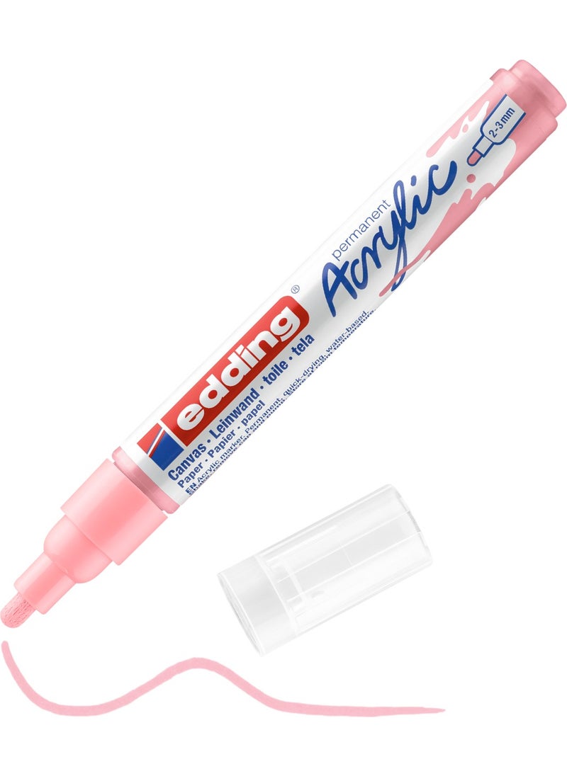 Edding 5100 Medium Tip Acrylic Marker - Lilac - 2-3mm Round Tip  - Image 1