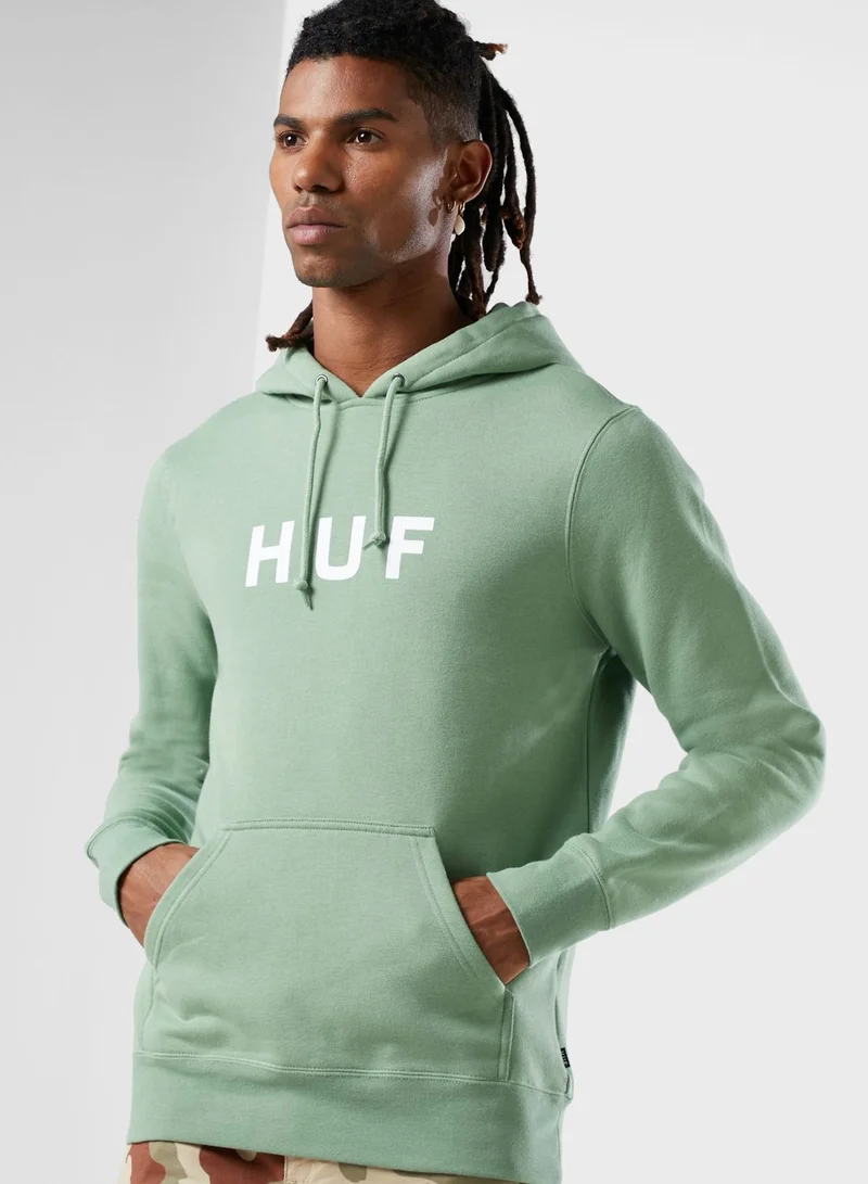 HUF Essential OG Logo Hoodie