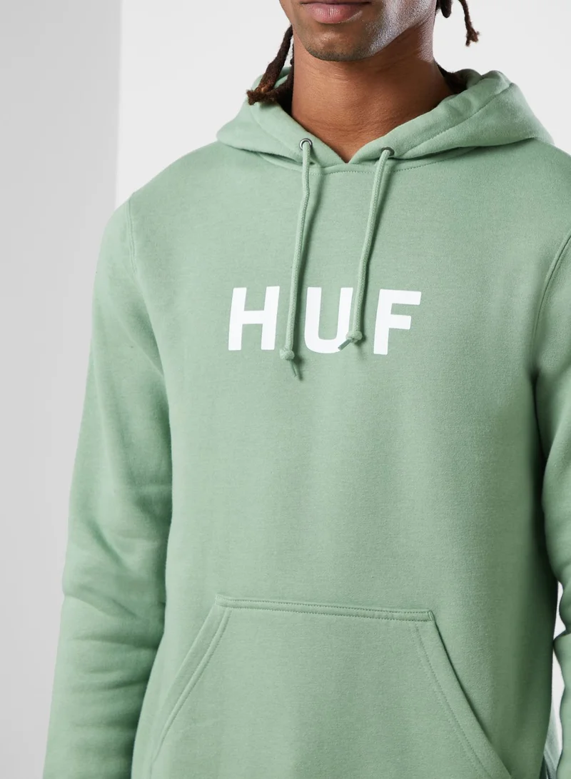 HUF Essential OG Logo Hoodie