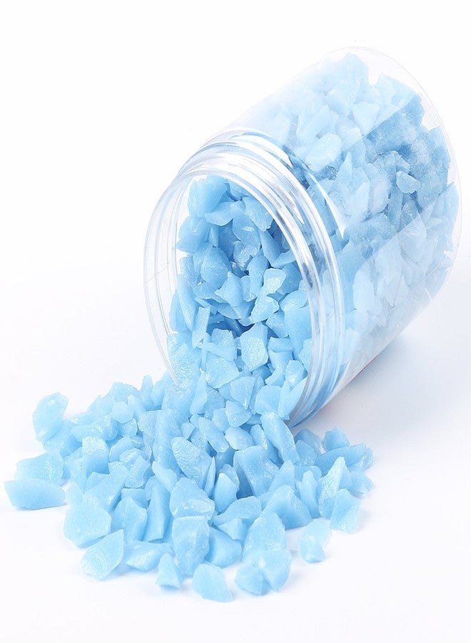 Shiny Stone Glow in The Dark Aquarium Neon Gravel Sand, Decorative Rocks for Fish Tank and Fairy Garden, Home Dec,305g/0.67lbs (5-8mm, Blue) - Image 5