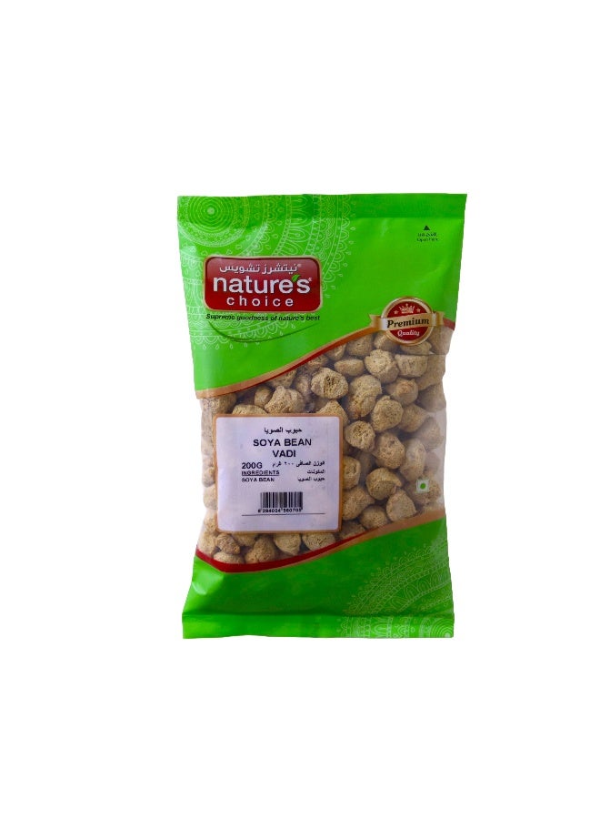 Nature's Choice Soya Bean Vadi, 200 Gm - Image 1