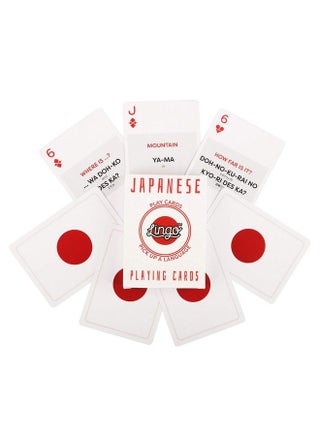 Japanese Flashcards ; Best Playing Cards For Beginners To Learn Japanese Vocabulary & Pronunciation In A Fun & Easy Way ; 54 Useful Phrases On Unique Flashcards To Help You Pick Up A Language - pzsku/Z5918F9D0C341C593CD90Z/45/_/1692170650/51b8325e-95fa-4e9f-b5cd-96adb1e023e6