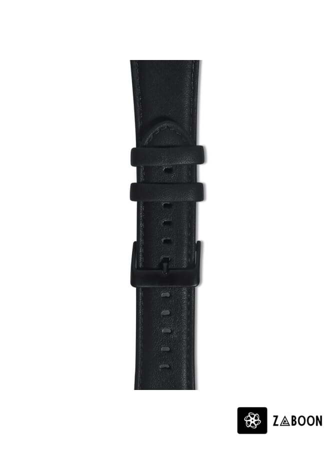 Zaboon Fossil Men Gen 4 Explorist HR Oil Wax Genuine Leather Watch Band - Image 3