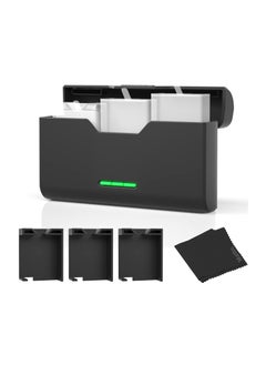 3-Channel Battery Charger for GoPro Hero 11 10 9 8 7 6 5, GoPro Battery Charger Replacement Battery Charger GoPro Battery Charger with Multiple Channels  GoPro Compatible Replacement Charger