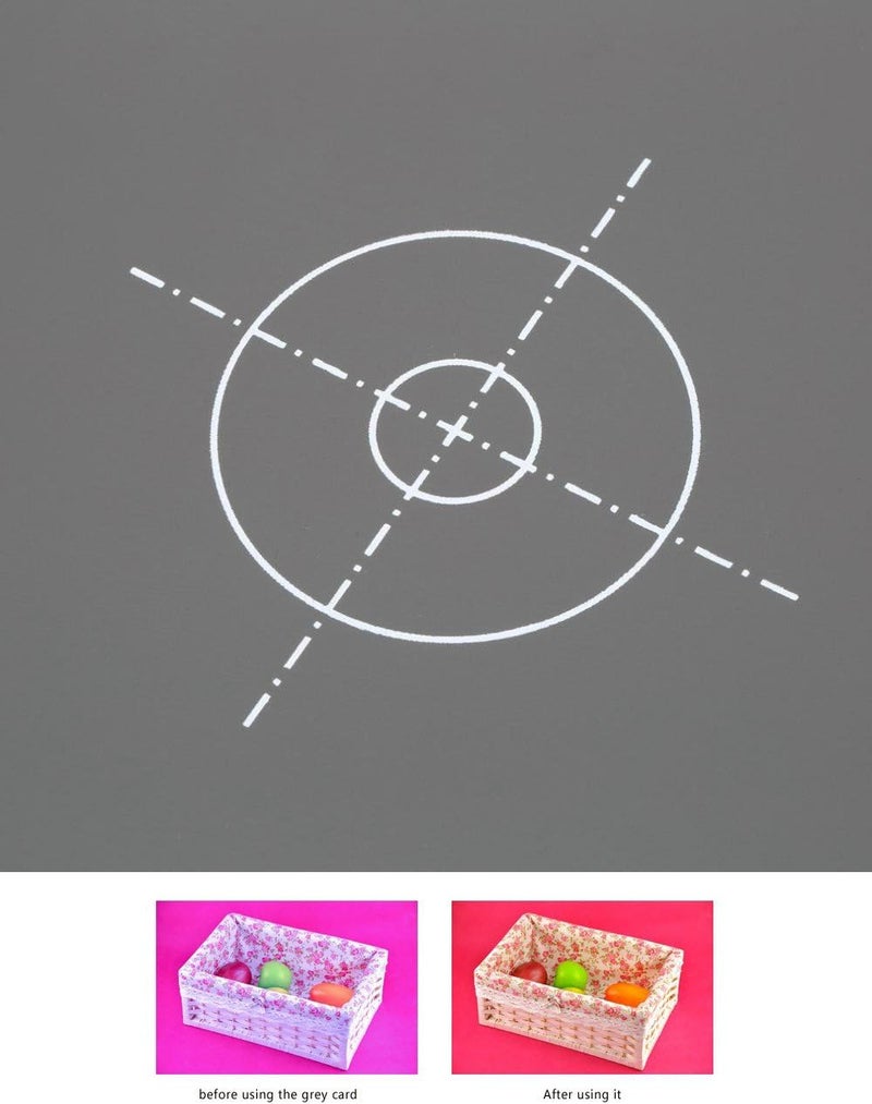 Lightdow 12 x 12 Inch (30 x 30 cm) White Balance 18% Gray Reference Reflector Grey Card with Carry Bag [Folded Version] - Image 5