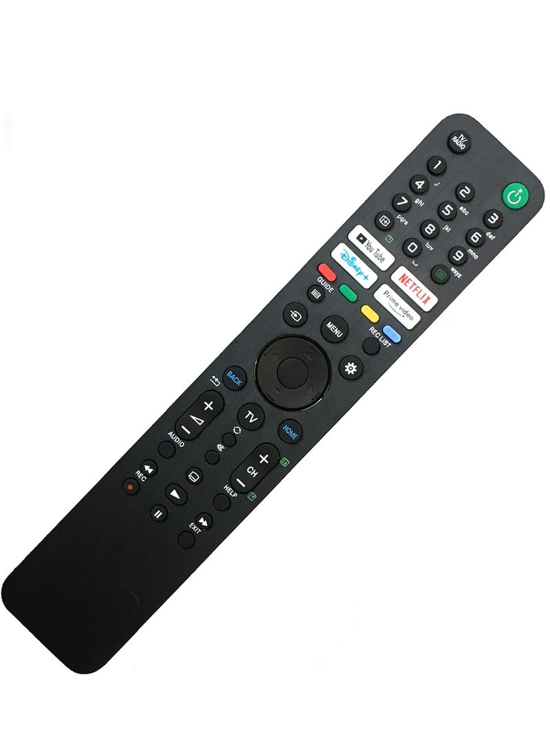 "Replacement Remote Control Compatible with Sony Bravia Smart TV XR77A80J, XR77A80CJ, XR65A80CJ, KD85X85J, KD75X79J, KD65X80CJ, KD65X79J, KD55X80CJ RMF-TX520U MG3-TX520U (No Voice Function)"