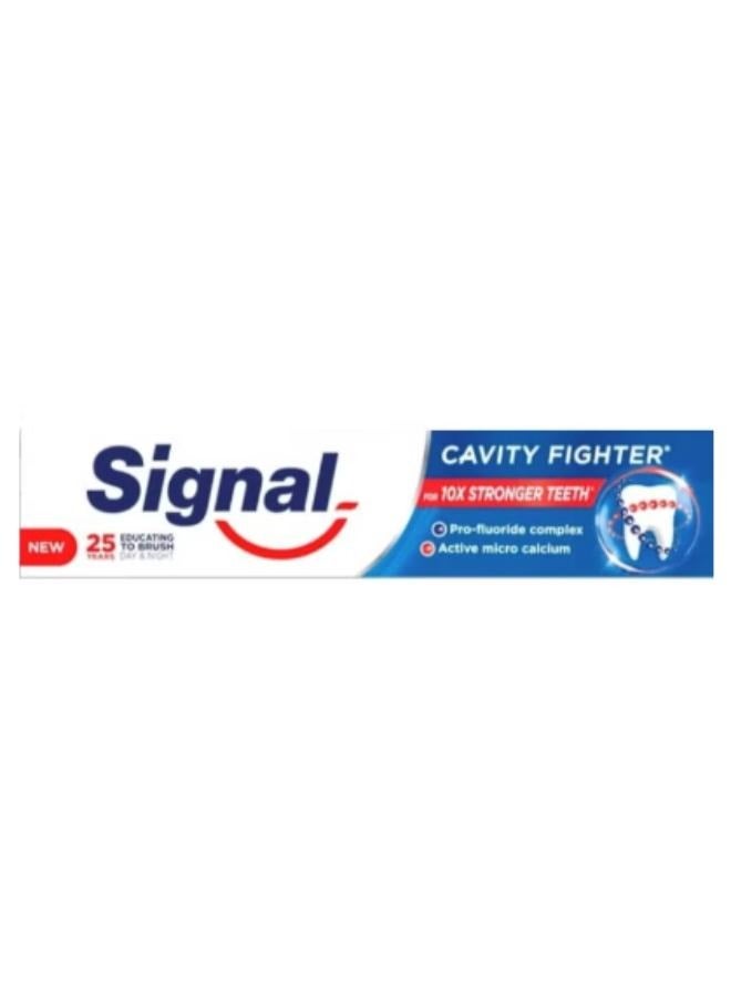 Signal Sensodyne Rapid Action Soft Toothbrush for Sensitive Teeth Multicolour + Signal Anti-Cavity Toothpaste 50 Ml - Image 2