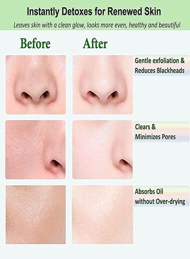 Glowhouse Green Tea Stick Face Mask For Blackhead Remover, Anti Acne, Oil Control,Deep Clean Pore,Purifying Solid Cleansing Clay Stick Mask Skincare For Men & Women, 1 count - Image 4