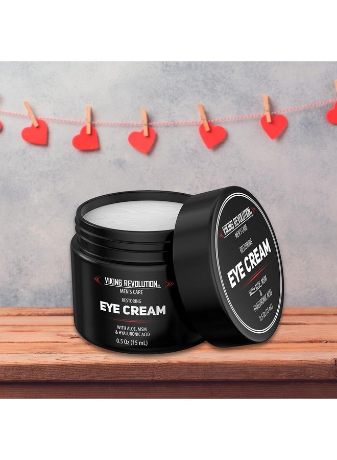 فايكنج رفلوشن كريم العيون للرجال من فايكينج ريفولوشن - مضاد طبيعي للشيخوخة، علاج الهالات السوداء، يقلل الانتفاخات وتجاعيد العين - 6 مل - Image 3