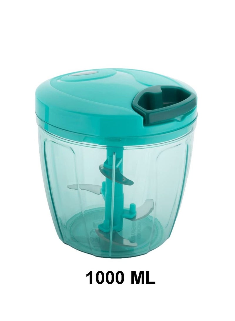 كيتشن لاين مفرمة خضروات يدوية بلاستيكية للمطبخ - Image 1