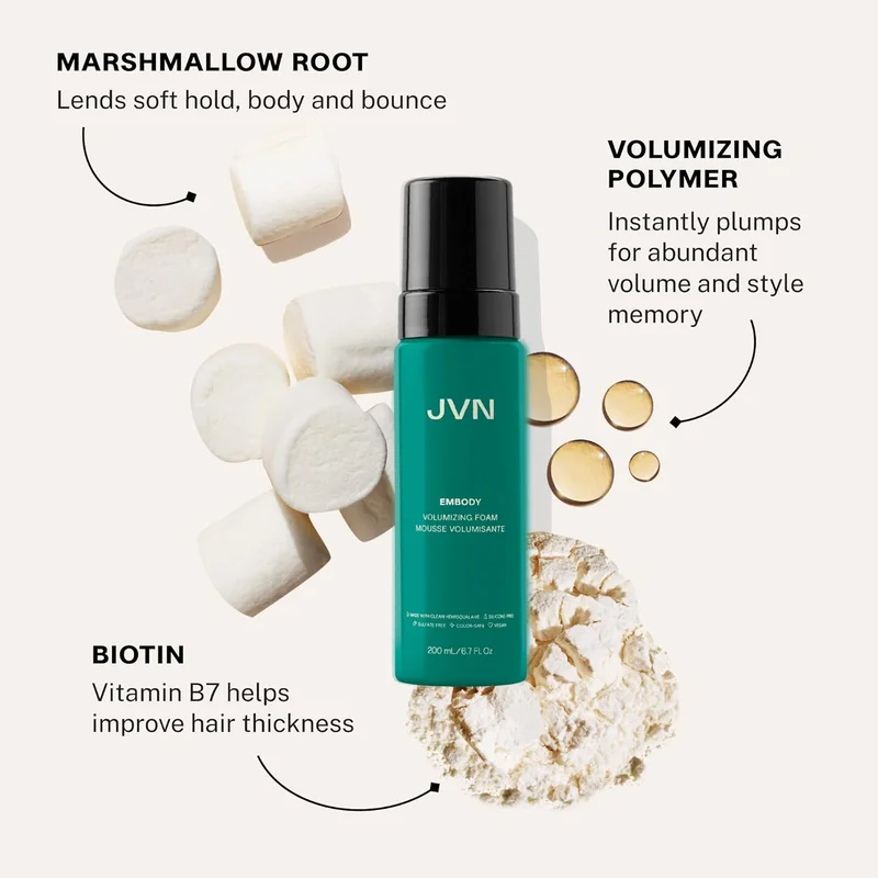 JVN  JVN Embody Volumizing Foam - 6.7 oz  | Best Price UAE