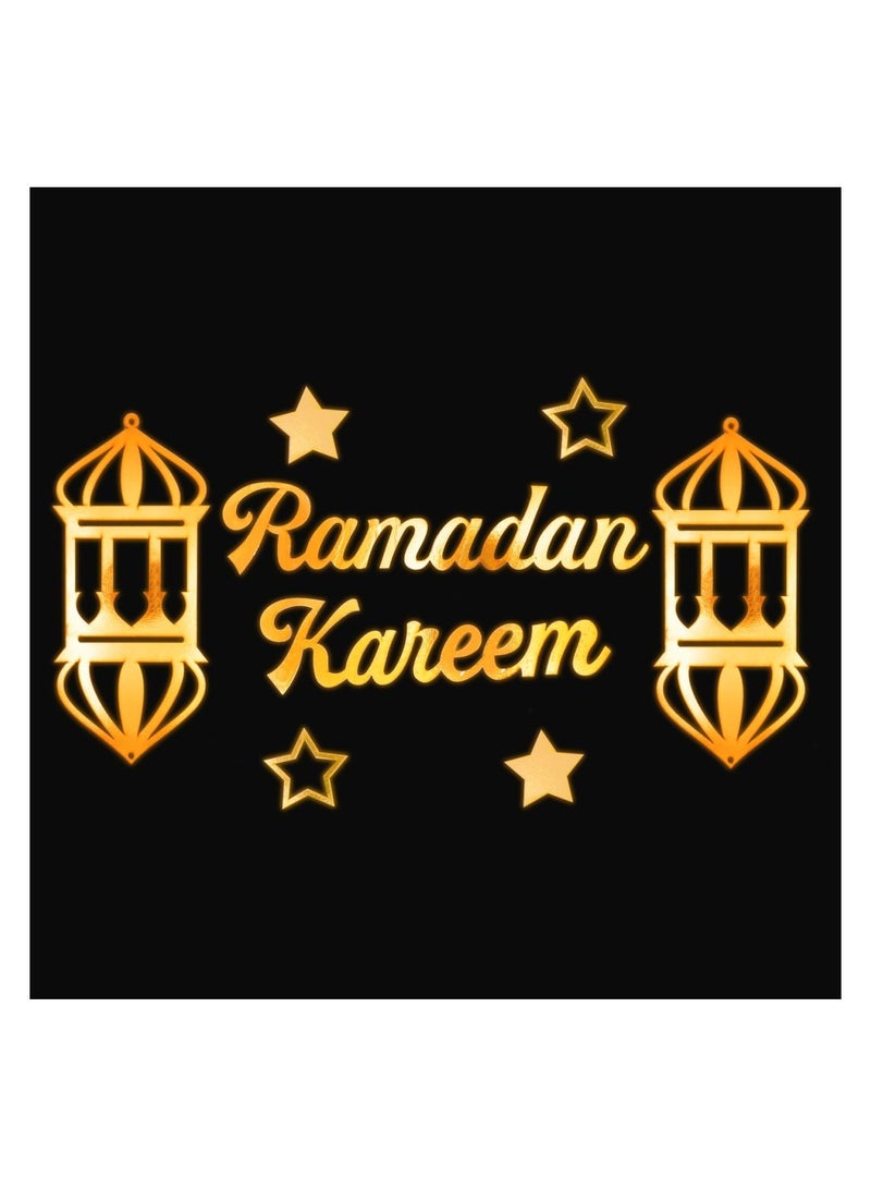 Tableau with Ramadan shapes consisting of 8 pieces of different sizes - Image 2