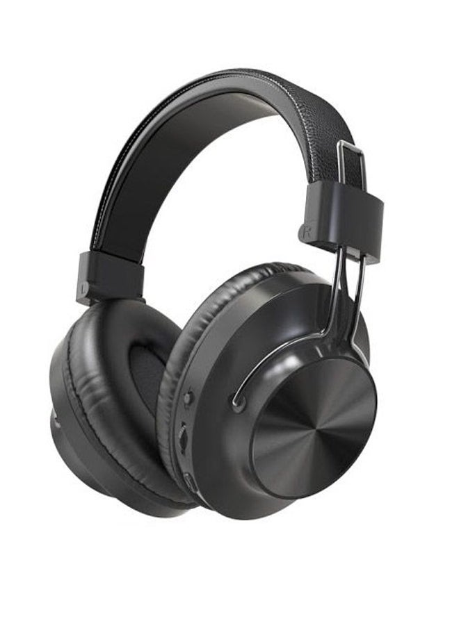 NIA NIA S4000 Stereo Over ear wireless 5.0 Bluetooth Foldable Headphones MP3 Play headset with Telescopic HiFi Subwoofer Full Ear Wireable Insert Card Headphone Black  - Image 2