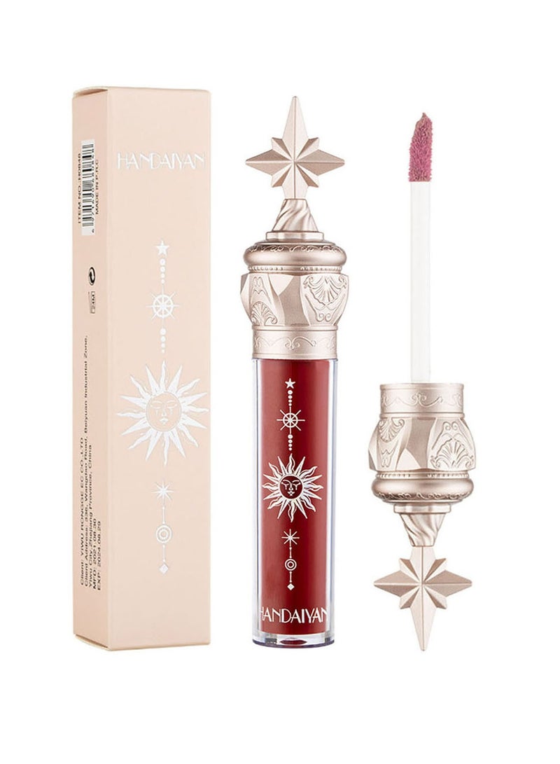Handaiyan Lipstick Matte Liquid Lipsticks Makeup For Women Velvet Long Lasting Waterproof Highly Pigmented Colour Quick-Drying, Smudge-Proof, Nourishes, Conditions,Ultra Soft Moisturizes  - Image 4
