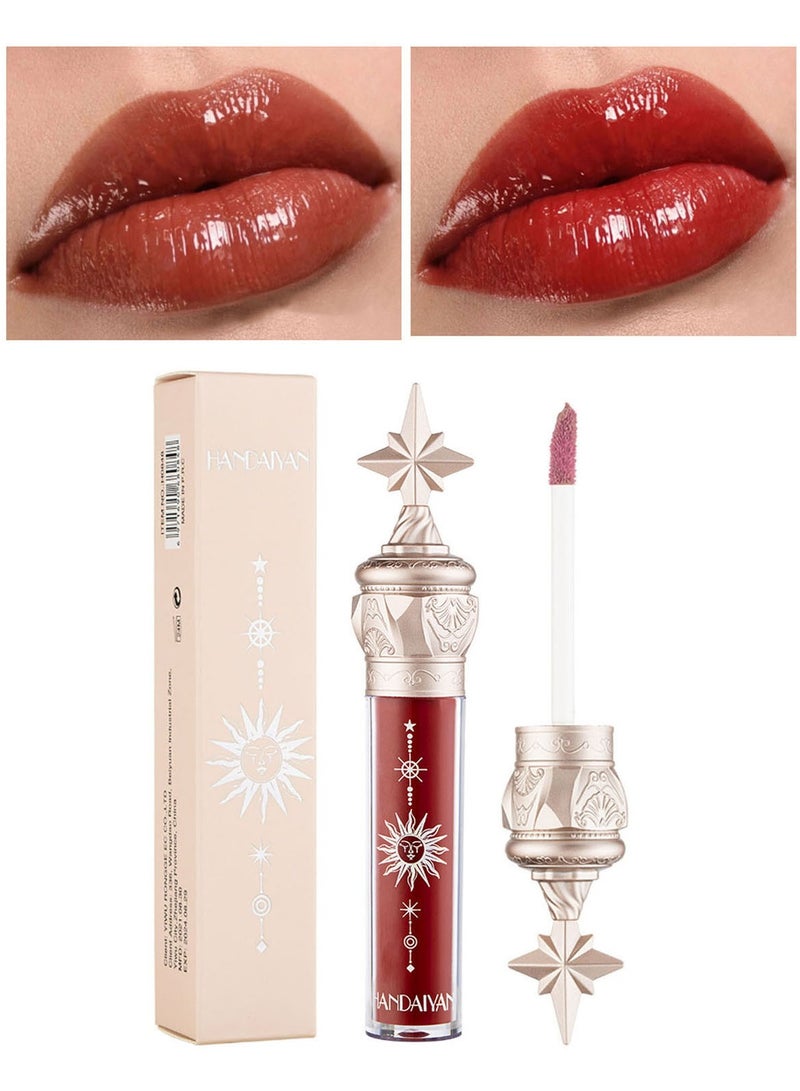 Handaiyan Lipstick Matte Liquid Lipsticks Makeup For Women Velvet Long Lasting Waterproof Highly Pigmented Colour Quick-Drying, Smudge-Proof, Nourishes, Conditions,Ultra Soft Moisturizes  - Image 1