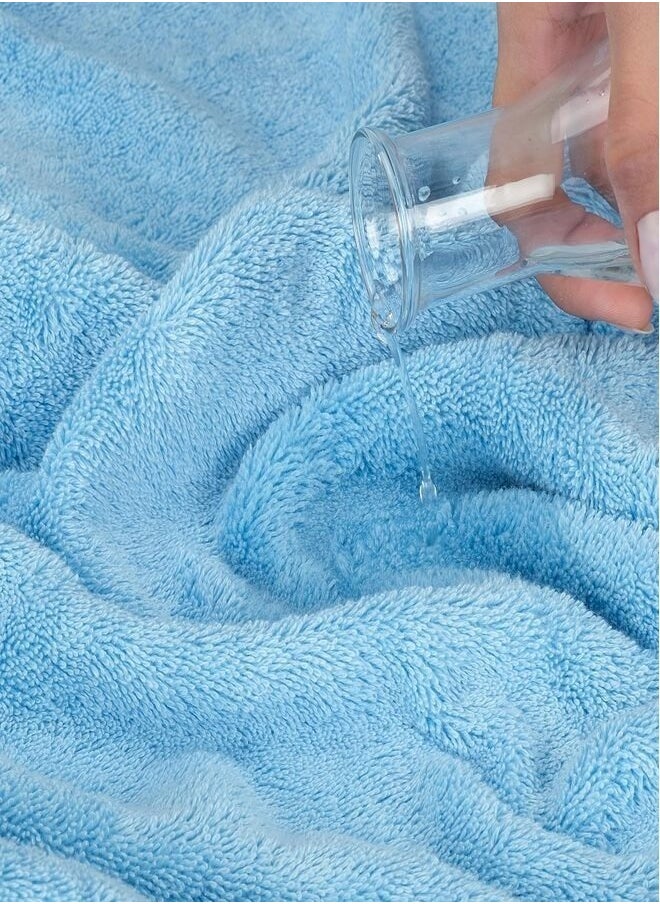 REXO Bath Towels Extra Large - 140x70CM Premium Jumbo Bath Sheet - 100% Cotton Highly Absorbent and Quick Dry Bath Towel - Super Soft Hotel Quality Towel  - Image 2