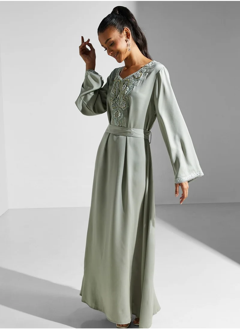 Khizana Embroidered Dress