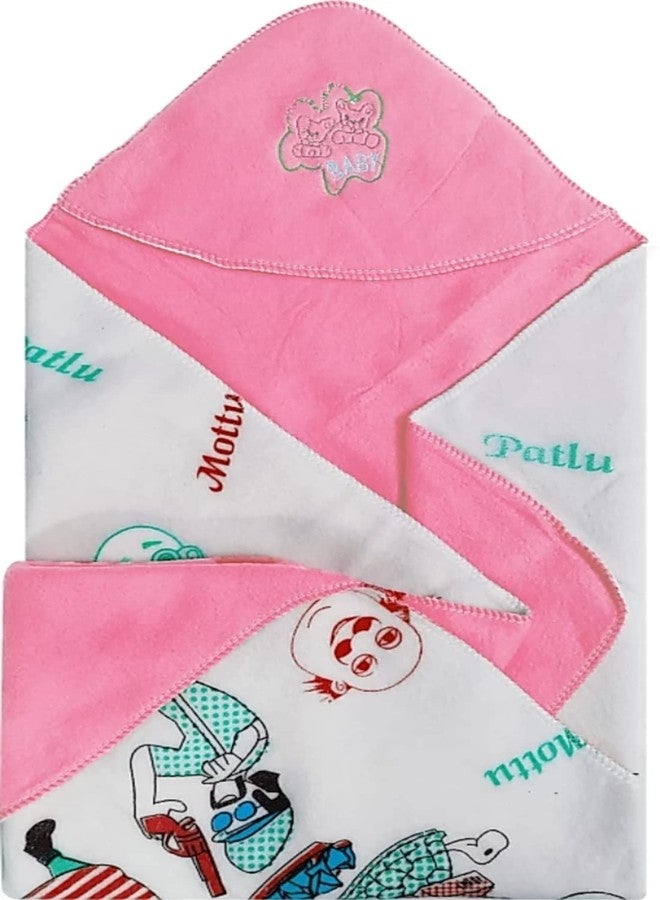 First Kick Baby Blankets Newborn Combo Pack of Double Layered Rainbow A/C Blanket for Baby Wrapper Durable Fleece Polyester for Baby Boys and Baby Girls, Pack of 3 Multicolor - Image 4