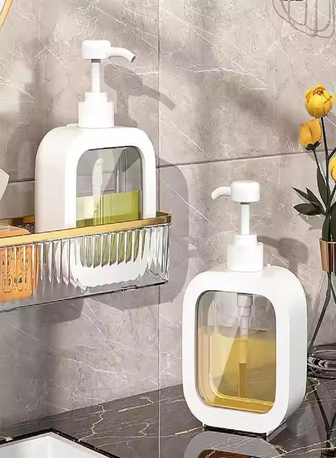 NEVIL ENTERPRISE Handwash Dispenser Soap Dispenser Liquid Soap Dispenser for Wash Basin Hand Wash Bottle for Home Dispenser for Bathroom Pump Bottle Dispenser Handwash Dispenser - Image 2