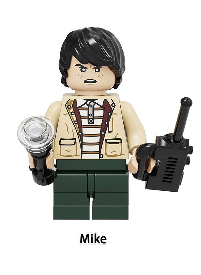 XINH - 4-Piece Stranger Things Mini Figures, High Quality Assembled Block Set, Cartoon Building Blocks Set Small Figures Toys for Collectors and Kids - Image 1