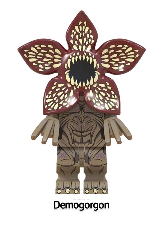 XINH - 4-Piece Stranger Things Mini Figures, High Quality Assembled Block Set, Cartoon Building Blocks Set Small Figures Toys for Collectors and Kids - Image 1