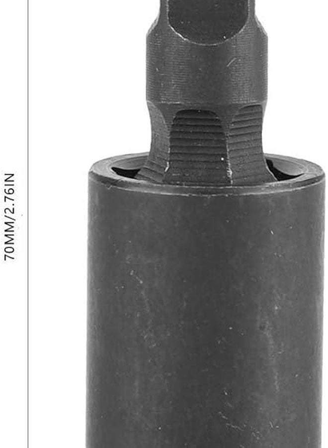 محول مقبس فولاذي هوائي عالمي مقاوم للصدمات مقاس 1/4 - Image 3