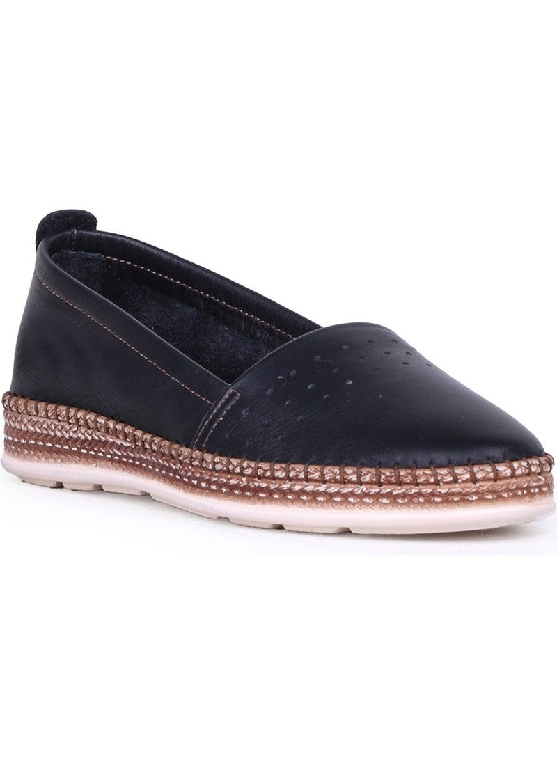 Ghattix Herna Genuine Leather Ballerina Women's Shoes  - Image 1