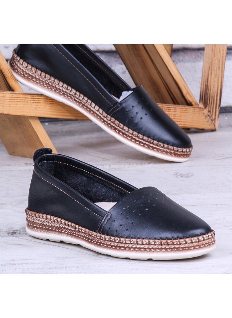 Ghattix Herna Genuine Leather Ballerina Women's Shoes  - Image 2