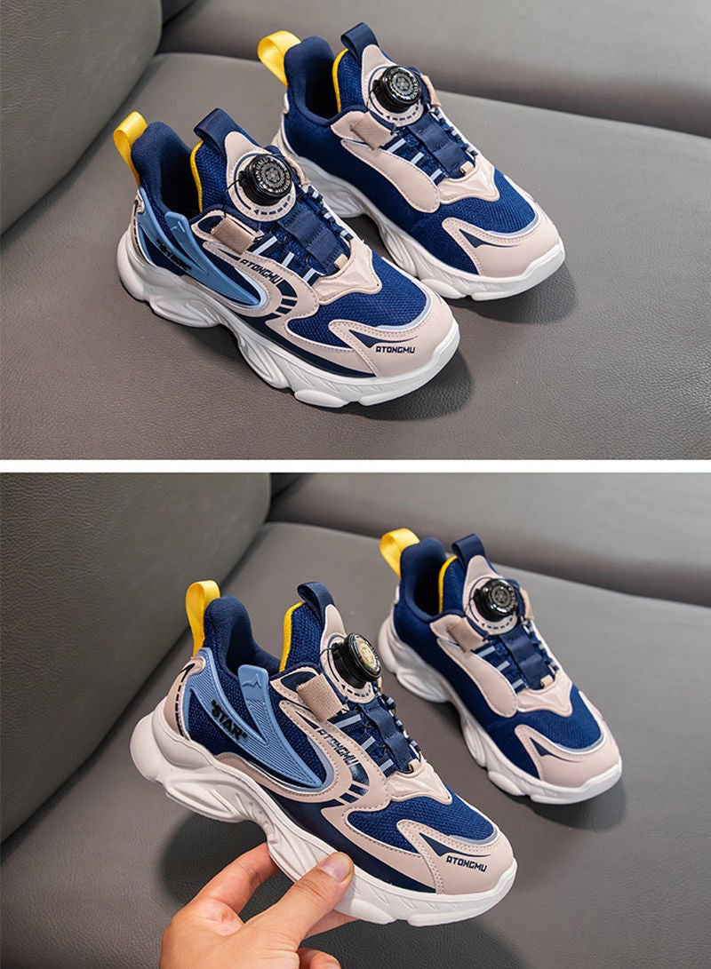 Sharpdo Knitted Kids' Sneakers Mesh Sports Shoes Breathable Lightweight Running Shoes for Kids Fashion Athletic Casual Shoes Kids Breathable Shoes - Image 4