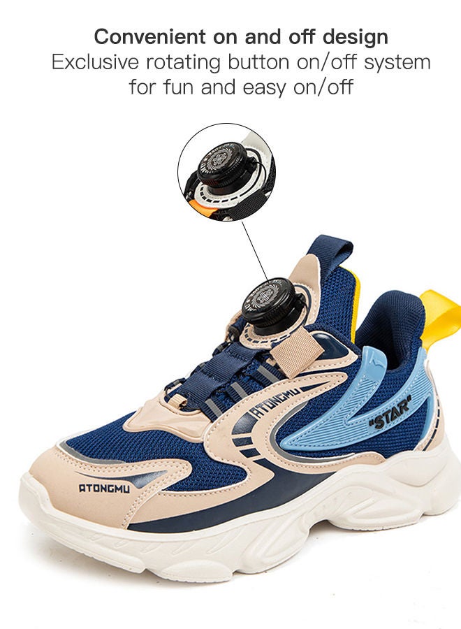 Sharpdo Knitted Kids' Sneakers Mesh Sports Shoes Breathable Lightweight Running Shoes for Kids Fashion Athletic Casual Shoes Kids Breathable Shoes - Image 5