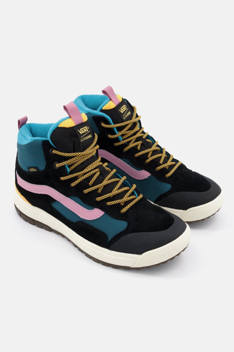 VANS أحذية خارجية للرجال بنمط رباط، ألترا رينج إكسو، أزرق/أسود - Image 1