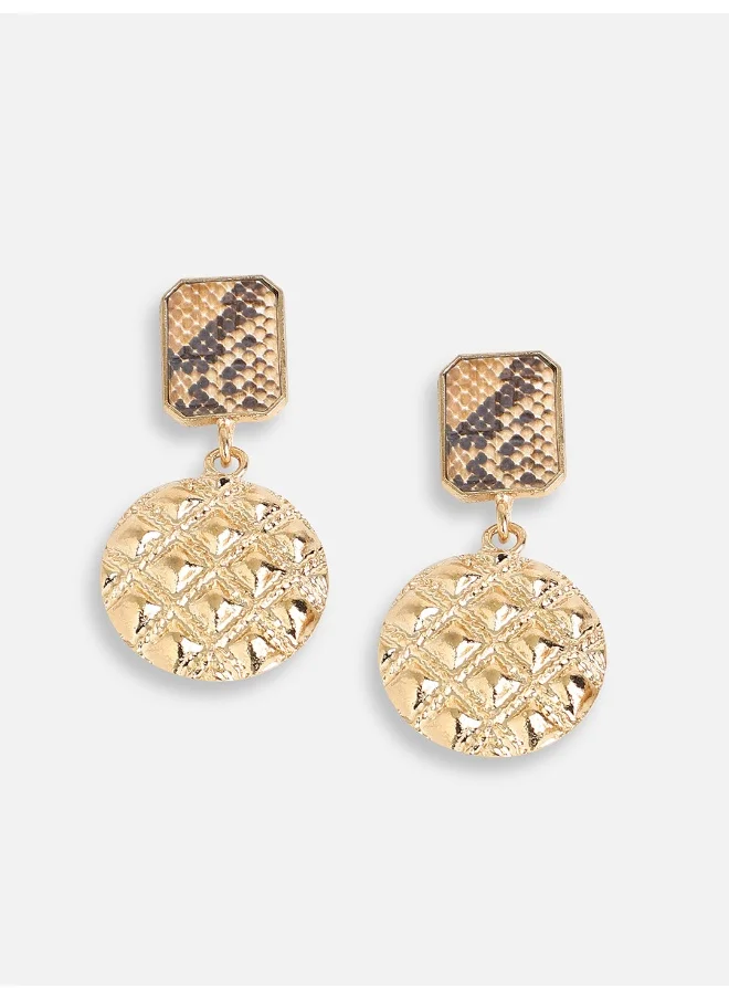 SOHI Ethnic Drop Earrings