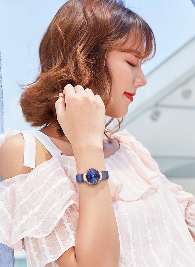 Eyki Quartz Wrist Watch for Women, 29mm Small Dial, Couple Watch, 30M Waterproof, Lightweight & Comfortable, Ideal Gift - Image 2